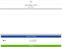 Tablet Screenshot of chinakitchenforestville.com
